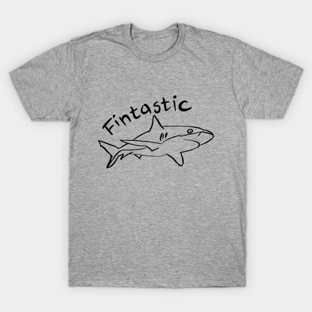 Fintastic T-Shirt by VintageArtwork